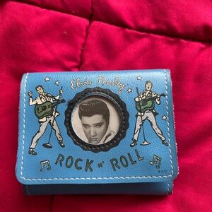Paul Frank Elvis Wallet LTD Edition TCB Blue 134 of 300 Free Tote Bag Included!